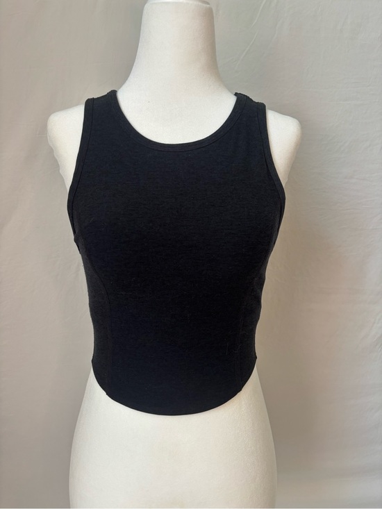 Beyond Yoga Tops - beyond yoga black cropped tank with built in bra size xs